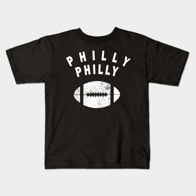 Philly Philly Philadelphia Eagles Funny Dilly Dilly Kids T-Shirt by CMDesign